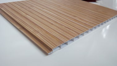 Teto do painel dos materiais de construção do PVC dos painéis de teto do PVC do teste padrão de Banboo