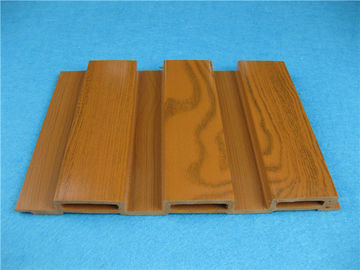 A faia composta plástica de madeira WPC colorido do revestimento da parede almofada o CE/ISO