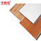 O teto do PVC perfila o teste padrão de madeira da telha dos painéis de parede de UPVC para o teto da cozinha