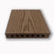 Revestimento para pavimento composto do anti decking do patim WPC da teca cinzenta marrom do café de 140 x de 25mm cor de madeira