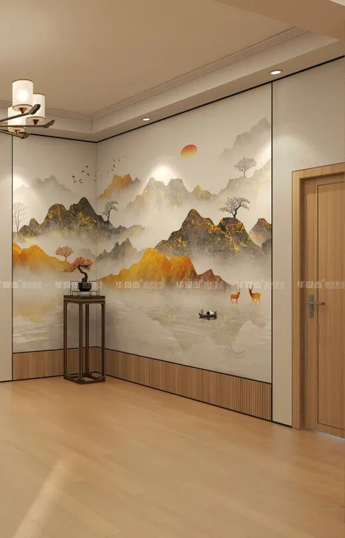 Últimas notícias da empresa sobre Uma parede esconde paisagens, um quarto encarna o charme oriental    Huaxiajie Novo estilo chinês