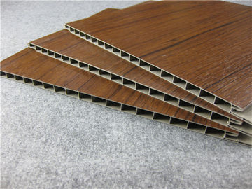 Teste padrão de madeira dos painéis de teto do PVC de Laminationed fácil à instalação