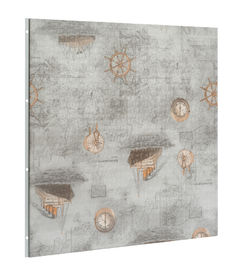 instale rapidamente o painel de parede decorativo 600mm*9mm de WPC para a casa ou o hotel