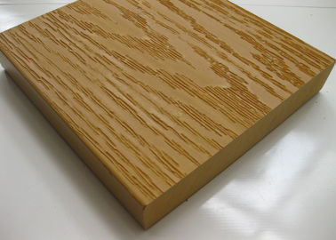 Placas plásticas do Decking/revestimento do composto WPC da madeira maciça antiderrapantes
