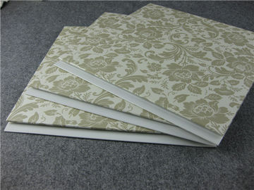 Bom preço Painéis de teto plásticos hotel do PVC da flor à prova de fogo e parede do restaurante on-line