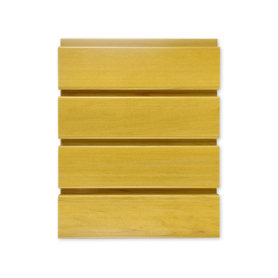 Bom preço slatwall do pvc da prova de fogo para a cor de suspensão da madeira das exposições 12 polegadas 4 pés ou 8 pés on-line