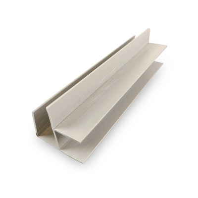 Bom preço Painel de canto Grey Color Decorative preto branco do Pvc Slatwall do molde on-line