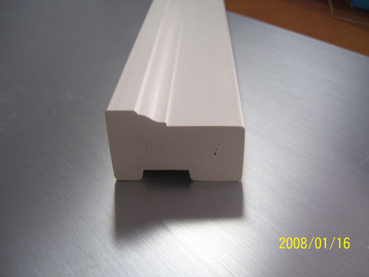 Bom preço Moldura de Tijolo Wpc à Prova de Traça para Interior em Espuma PVC Molduras Decorativas Porta de Madeira Plástico Composto on-line