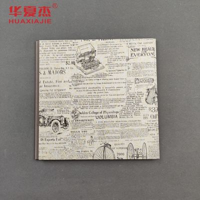 Bom preço Painel de Parede PVC Impermeável com Isolamento Térmico 250mm X 8mm em Caixa de Cartão on-line