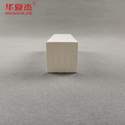 Bom preço Venda direta prancha de acabamento personalizada vinil branco 38mm x 39mm perfil de decoração de moldagem em pvc interno/externo on-line