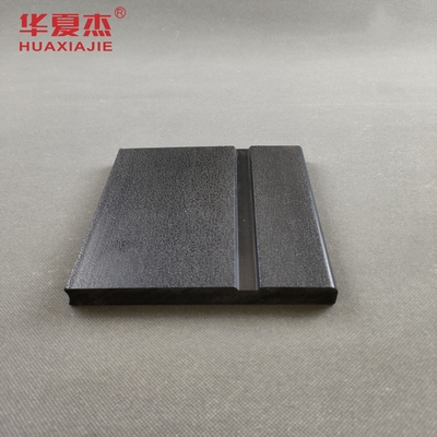 Bom preço Black PVC Skirting Board 150mm PVC Baseboard Decoração interior on-line