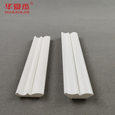 Bom preço Vinil branco 12FT / 25/64 X 1-39/64 Coroa de cama moldura de PVC para decoração de edifícios on-line