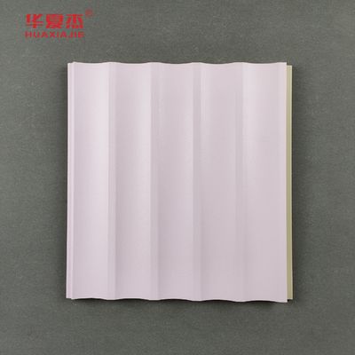 Bom preço Painel de parede em forma de U WPC Painéis rosados laminados Decoração interior e exterior on-line