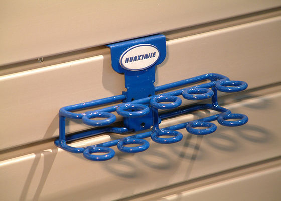 Bom preço A placa de Slatwall do painel de parede do armazenamento do Pvc dos dispositivos bondes da exposição almofada a superfície lisa on-line