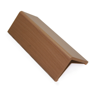 Bom preço O canto anticolisão do PVC descasca a madeira do ângulo direito colore 50 x 50mm on-line