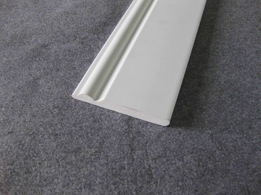 Bom preço O Pvc decorativo do branco apara a placa da guarnição das folhas da espuma da placa/Pvc on-line