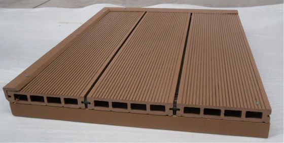 Bom preço Madeira composta totalmente reciclável do Decking de WPC para o revestimento da garagem on-line