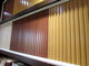Painel de parede composto plástico de madeira do revestimento impermeável da parede do vinil de UPVC