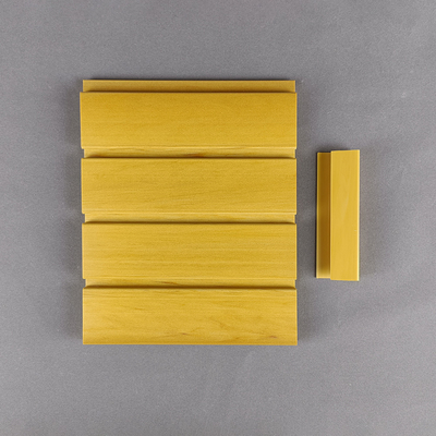Prateleira de exposição falsa composta plástica de Slatwall para a parede da exposição