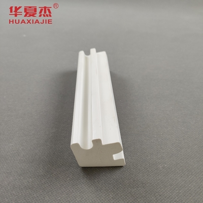 Encaderne o molde de empacotamento da guarnição do PVC para o peitoril interno que cheira o vinil branco 7ft