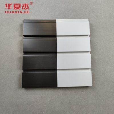 o PVC Slatwall de 1.7kg/M Easy Installation almofada o painel de parede material da garagem da decoração interna