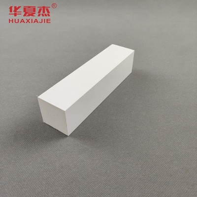 Venda direta prancha de acabamento personalizada vinil branco 38mm x 39mm perfil de decoração de moldagem em pvc interno/externo