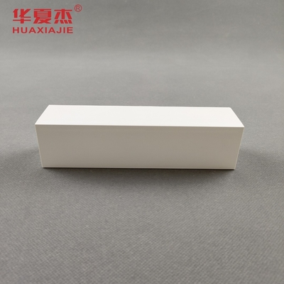Venda direta prancha de acabamento personalizada vinil branco 38mm x 39mm perfil de decoração de moldagem em pvc interno/externo
