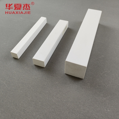 Moisture Proof PVC Planck White Vinyl PVC Molding para decoração de edifícios