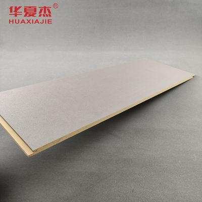 Painel de parede de superfície plana WPC Anticorrosivo 600 mm x 9 mm Para decoração de interiores