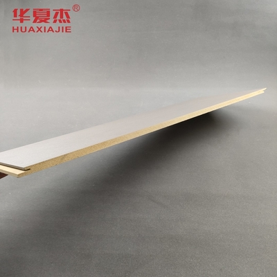 Painel de parede de superfície plana WPC Anticorrosivo 600 mm x 9 mm Para decoração de interiores