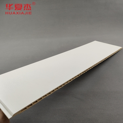 Painel de parede de WPC personalizado à prova d'água 600 mm x 9 mm Decoração exterior