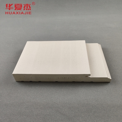 Material de construção de estrutura de porta WPC de 260 mm Madeira Grão PVC WPC Jamb