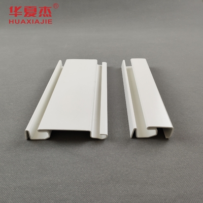 2m de comprimento PVC Slat Wall Panel Display Para decoração de painel de garagem em casa