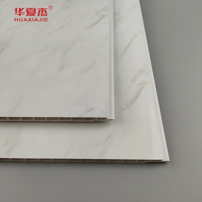 Painel de parede de pvc de mármore impermeável painel de tecto de pvc decorativo material de construção de impressão