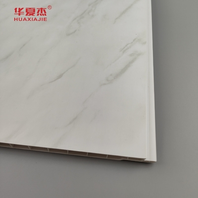 Painel de parede de pvc de mármore impermeável painel de tecto de pvc decorativo material de construção de impressão