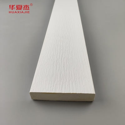 Home White PVC Trim Board Livre de Chumbo Interiores de plancas de pvc grãos de madeira ou moldes exteriores