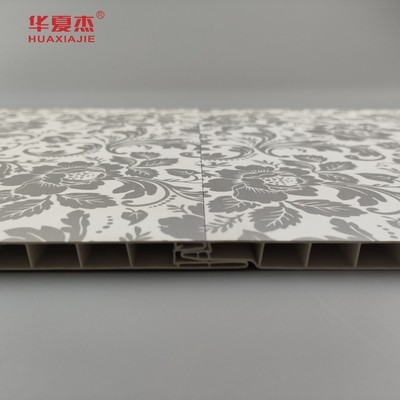 Venda Quente Painel de Parede Pvc de Design Floral Estilo Country Textura Frosted Painel de Pvc laminado Para Decoração de Parede
