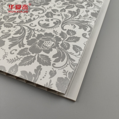 Venda Quente Painel de Parede Pvc de Design Floral Estilo Country Textura Frosted Painel de Pvc laminado Para Decoração de Parede