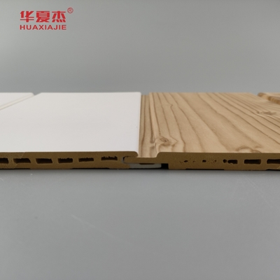Painel de parede Wpc laminado Painéis de Wpc duráveis laminados Painéis de Wpc de design moderno Painéis de Wpc de instalação fácil