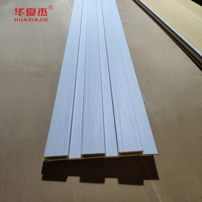 Moderno Design Simplicidade Wpc painel de parede laminado para decoração exterior e interior
