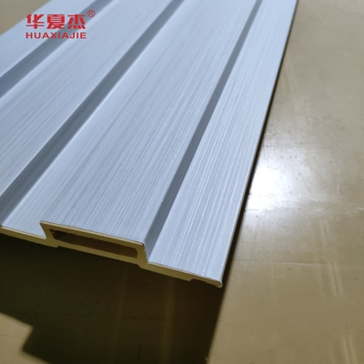 Moderno Design Simplicidade Wpc painel de parede laminado para decoração exterior e interior