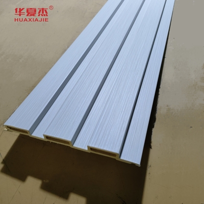 Moderno Design Simplicidade Wpc painel de parede laminado para decoração exterior e interior