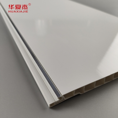 painéis de parede impermeáveis do banheiro do PVC da espessura de 10mm para o hotel decorativo