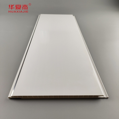 painéis de parede impermeáveis do banheiro do PVC da espessura de 10mm para o hotel decorativo