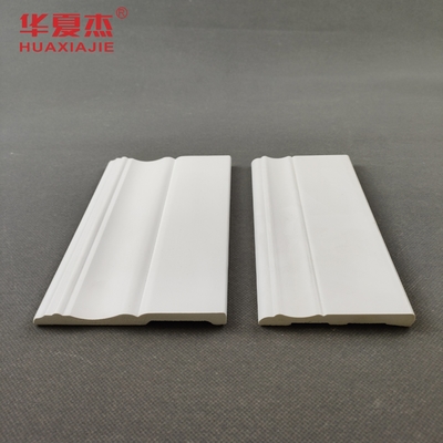 1" x 4" perfil impermeável da guarnição do PVC da prancha da guarnição para o interior, nenhum entortamento
