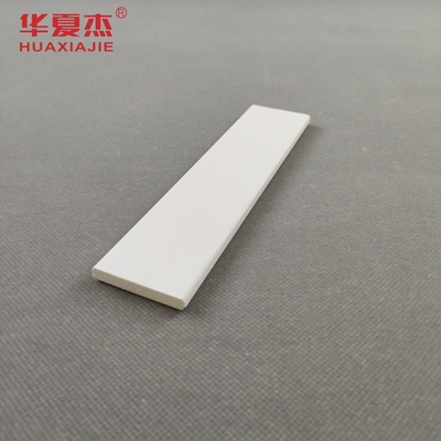 Astragal decorativo do Backband dos moldes 7ft do PVC da prova da água branca para a porta