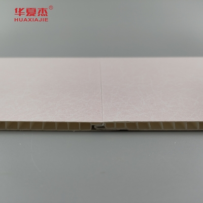 Novo desenho de padrão geométrico de painel de parede de pvc para decoração de parede