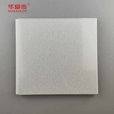 Moderno Design Prata Cor Pvc teto e painel de parede resistente à umidade Parede Pvc painéis edifício decoração