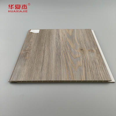 Fabrica Venda Direta Painel de Parede de PVC Grãos de Madeira Laminados Decoração de PVC Painel de Tecto Residencial / Escritório