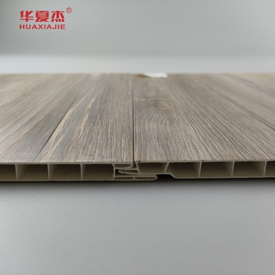 Fabrica Venda Direta Painel de Parede de PVC Grãos de Madeira Laminados Decoração de PVC Painel de Tecto Residencial / Escritório